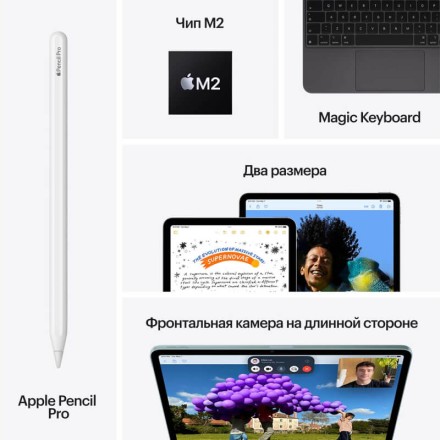Планшет Apple iPad Air 11" 1Tb (2024) Wi-Fi синий