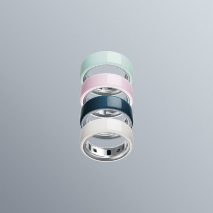 Умное кольцо Oura Ring 4 Ceramic Size 7 Midnight