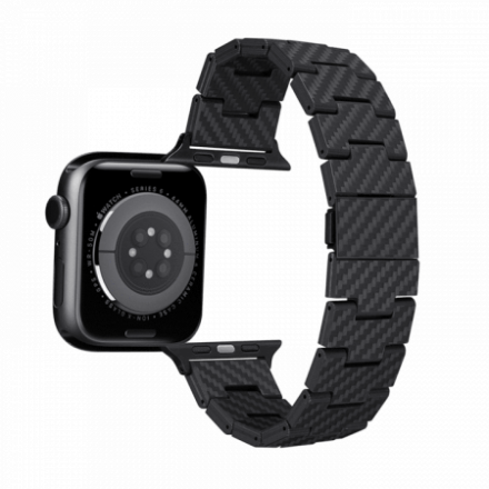 Карбоновый браслет Pitaka Retro для Apple Watch 38/40/41 мм