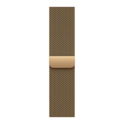 Apple Watch Series 12, GPS+Cellular, 46 mm, Milanese Loop (Radiant Gold), размер M/L