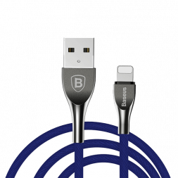 Кабель USB Baseus Mageweave Zinc Alloy Cable lightning 2 A 1 м (синий)