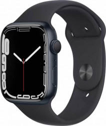 Часы Apple Watch Series 7 45 мм (темная ночь)