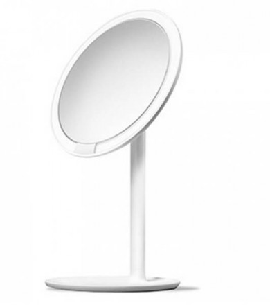 Зеркало для макияжа Xiaomi Amiro LED Lighting Mirror Mini Белый