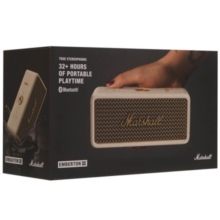 Портативная колонка Marshall Emberton III бежевый