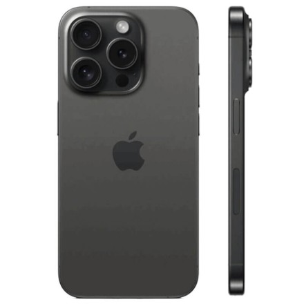 Смартфон Apple iPhone 15 Pro 256GB титановый чёрный