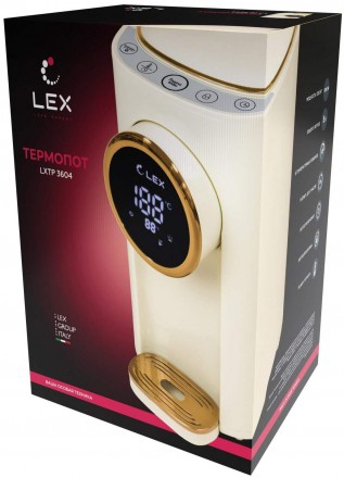 Термопот электрический LEX LXTP 3604 бежевый