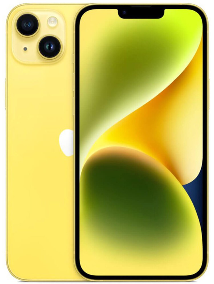Смартфон Apple iPhone 14 Plus 512GB желтый (e-sim)