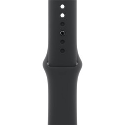 Apple Watch Series 11, 42 mm, Sport Band (угольно-черный/черный), размер S/M